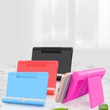 Universal Foldable Cell Phone Desk Stand Holder Mount Cradle For Phone Tablet