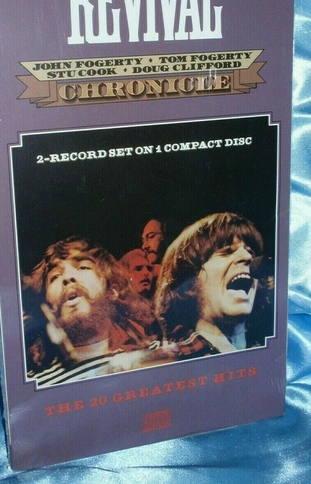 Creedence Clearwater- J. Fogerty CD 1st Iss RARE Longbox W. German SEALED MINT🎶 Foto 4 de 4