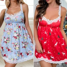 Silk Pajamas for Women Satin Full Slips Sleepwear Pajamas Nightdress Nightgowns