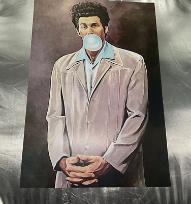 KRAMER ART PRINT, Seinfeld 13 x19  Luster Finish, Wall Decor