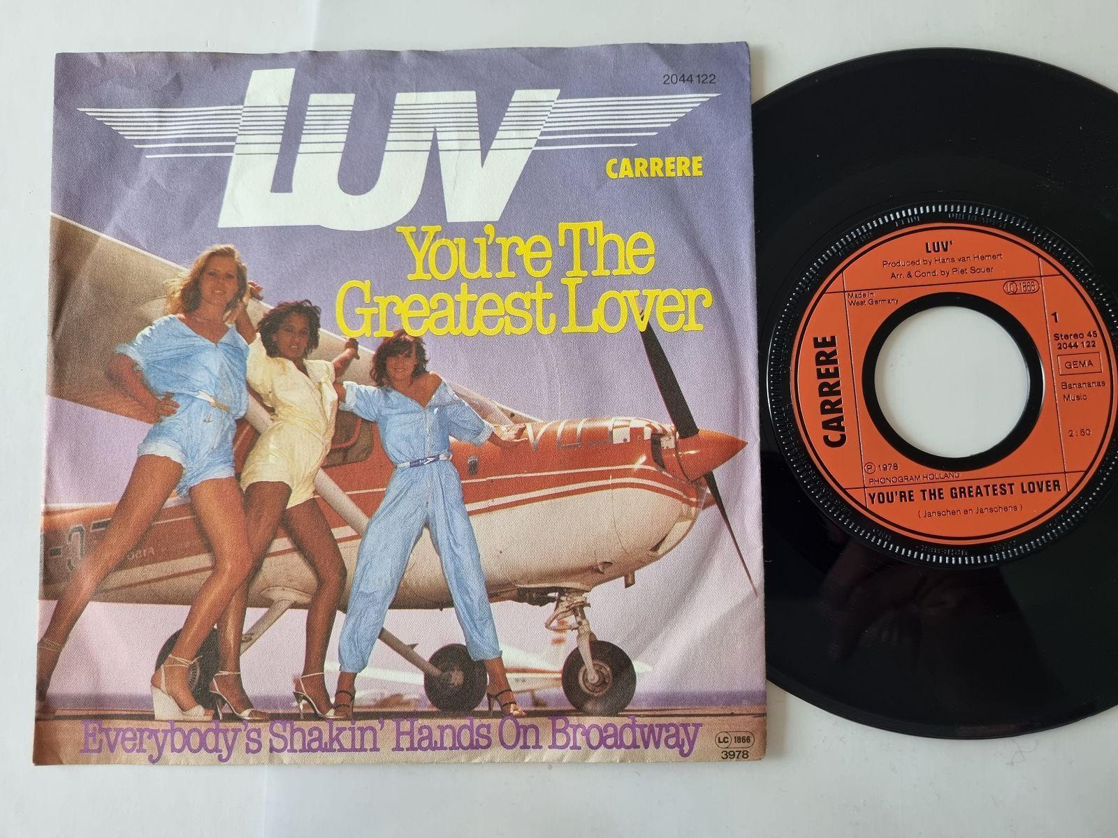 7"" Single Luv' - You're the greatest lover Vinyl Germany