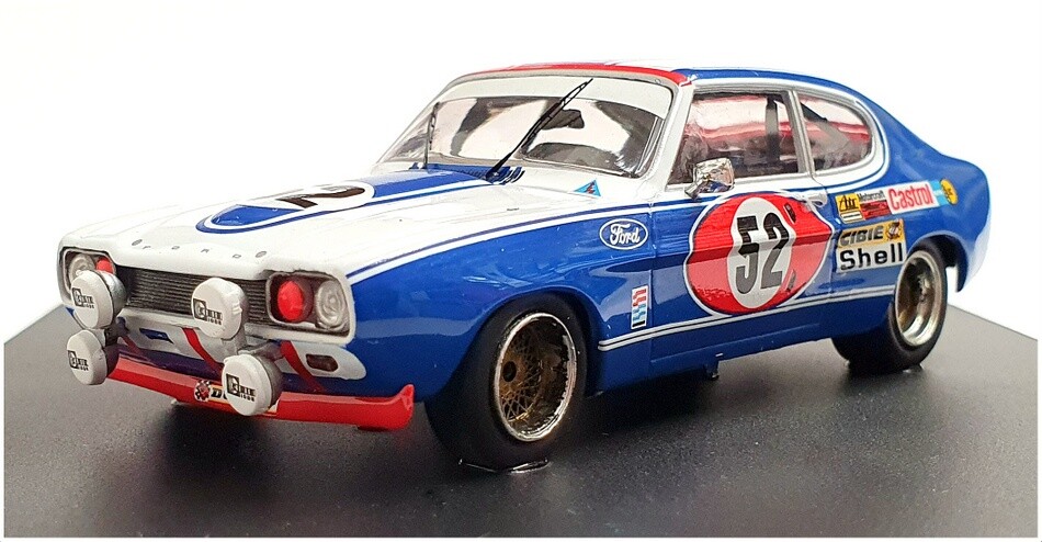 Miniature Trofeu 1/43 – Ford Capri 2600 RS N°53, 24h Du Mans 1972