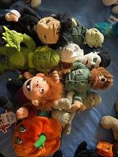 Universal Studios Monster CVS 1999 Stuffin Halloween Plush Doll Set of 7. 