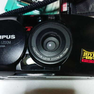 OLYMPUS μ [mju:] ZOOM PANORAMA Film Camera [Operation not