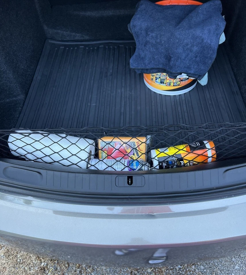 Red de carga estilo sobre maletero trasero para Chevrolet Impala 2014-2020 totalmente nueva Foto 3 de 4