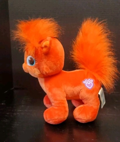 Peluche Build a Bear Disney Palace Mascotas Princesa Ariel Naranja Gatito Tesoro Gato - Imagen 2 de 7