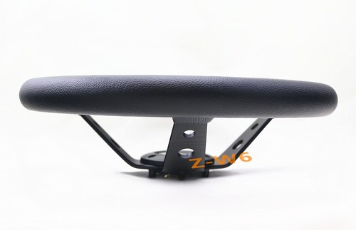 Off Road 350mm DEEP DISH DRIFTING STITCHING STEERING WHEEL LEATHER Wrapped - Photo 5/7