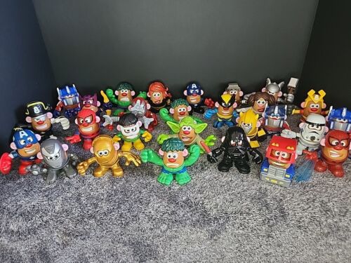 Mr Potato Head Mashable Mini Lot Of 26 And Accessories Marvel, Star Wars & More - Zdjęcie 1 z 9