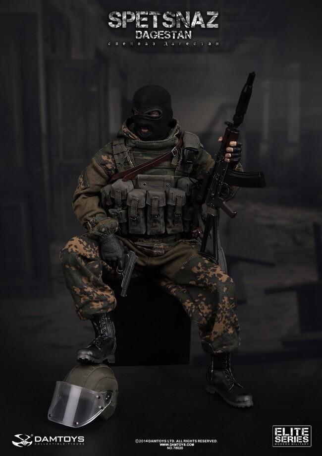 Damtoys 78020 Spetsnaz Dagestan 1/6 Scale Action Figure Model