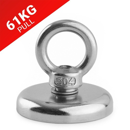 Neodymium Fishing Recovery Magnets Very Strong Pull Force 20kg up to 1400kg - Picture 7 of 20