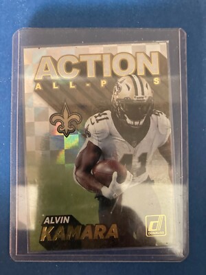 2021 Panini Donruss Action All-Pros ALVIN KAMARA #AP4 New Orleans Saints