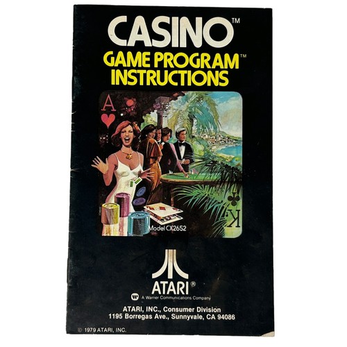 Atari 2600 Video Game Instruction Manual Booklet Only - You Pick Title - Picture 38 of 95