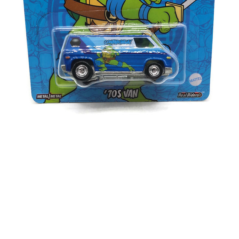 Hot Wheels Premium Teenage Mutant Ninja Turtles 70s Van New