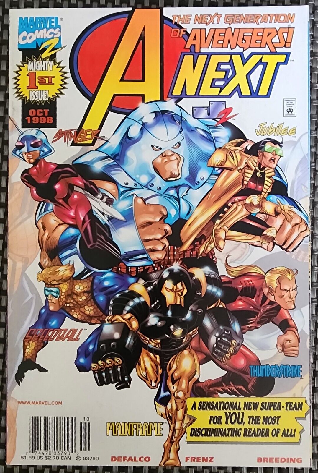 A-Next #1 (1998) Newsstand Edition 