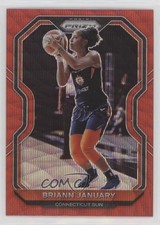 2021 Panini Prizm WNBA Ruby Wave Prizm Briann January #18 0nr3