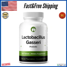 Lactobacillus Gasseri 240 Tablets 3Billion CFU Probiotic Metabolic Weight Mana..