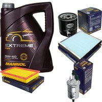 SCT Inspektionspaket 5L Mannol Extreme 5W-40 FüR Seat Ibiza III 1.4 16V Cordoba