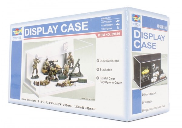 TRUMPETER DISPLAY CASES M 232 X 120 X 86MM 09810