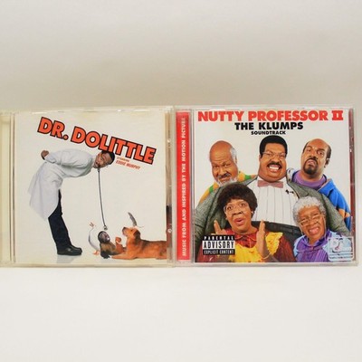 Dr. Dolittle + Nutty Professor II The Klumps Soundtrack 2x CD Set R&B Hip-Hop 90