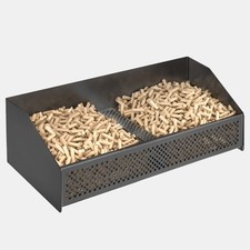 Xtsuen Cestino a pellet per stufa a caminetto, cesto per bruciatore a pellet, 50