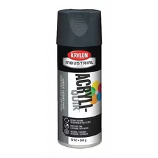 Krylon Industrial K01604a07 Spray Paint, Shadow Gray, Gloss, Solvent, 12 Oz