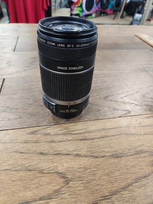 Canon EF-S 55-250mm 1:4-5.6 IS II Image Stabilizer  Zoom Lens  