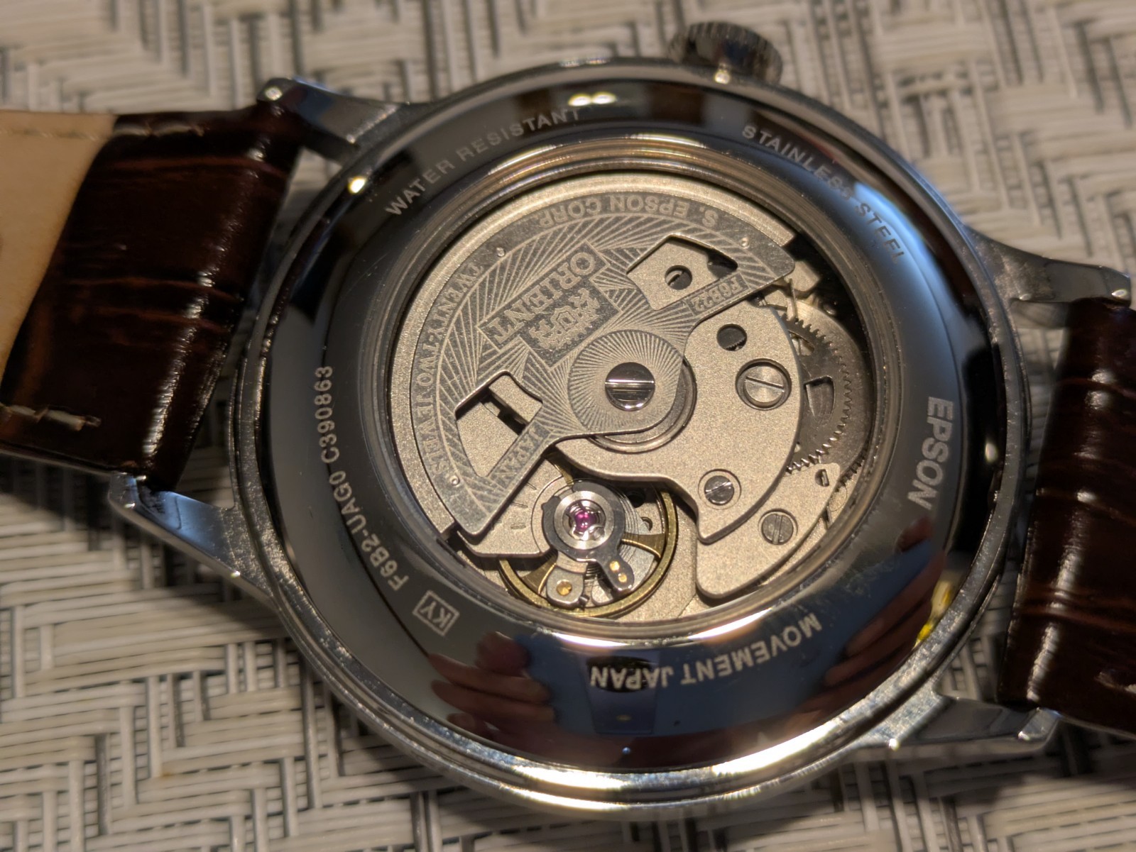 Mint Orient Bambino Version 8 Automatic Watch Use… - image 18