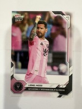 LIONEL MESSI 2026 Topps Now MLS #23 First Goal NU Stadium Inter Miami CF Soccer