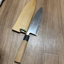 Aritsugu 24cm Deba Knife White Steel Heavy 530g Japanese Chef Cutlery