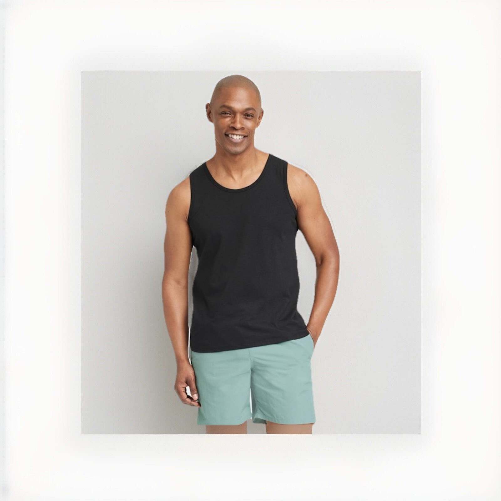 Goodfellow & Co Black Mens Tank Top Size M Comfort Fit