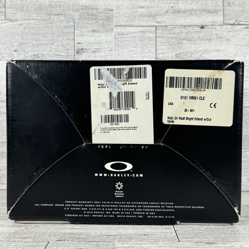 Oakley Hockey Visor Pro Modified Aviator Clear Half Shield Face RARE NEW! - Bild 9 von 18
