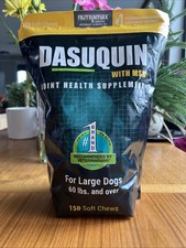Nutramax Dasuquin with MSM Soft Chews for Large Dogs 150 ct expire 03/2027