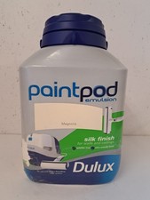 Dulux Paintpod emulsion, Magnolia, silk finish, 5L