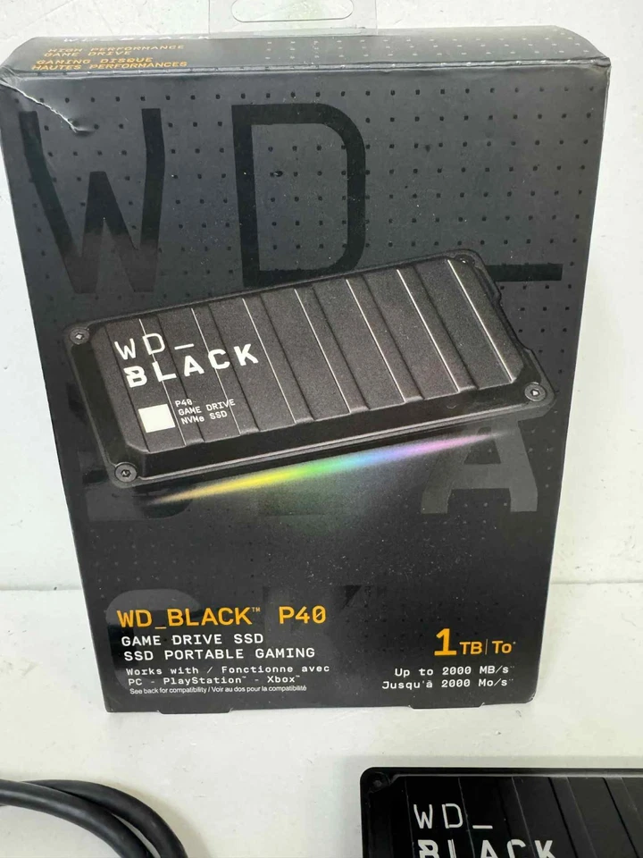 WD_BLACK P40 GAME DRIVE SSD 1TB - Image 2 of 4