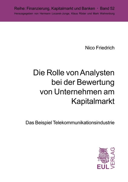 Nico Friedrich | Die Rolle Von Analysten Bei Der Bewertung Von Unternehmen Am...-image