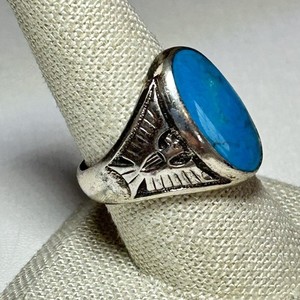 Fred Harvey Thunderbird Ring | eBay