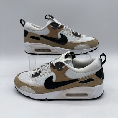 Nike Women's Size 6.5 Air Max 90 Futura (DM9922 002) Black/Brown Running Sneaker