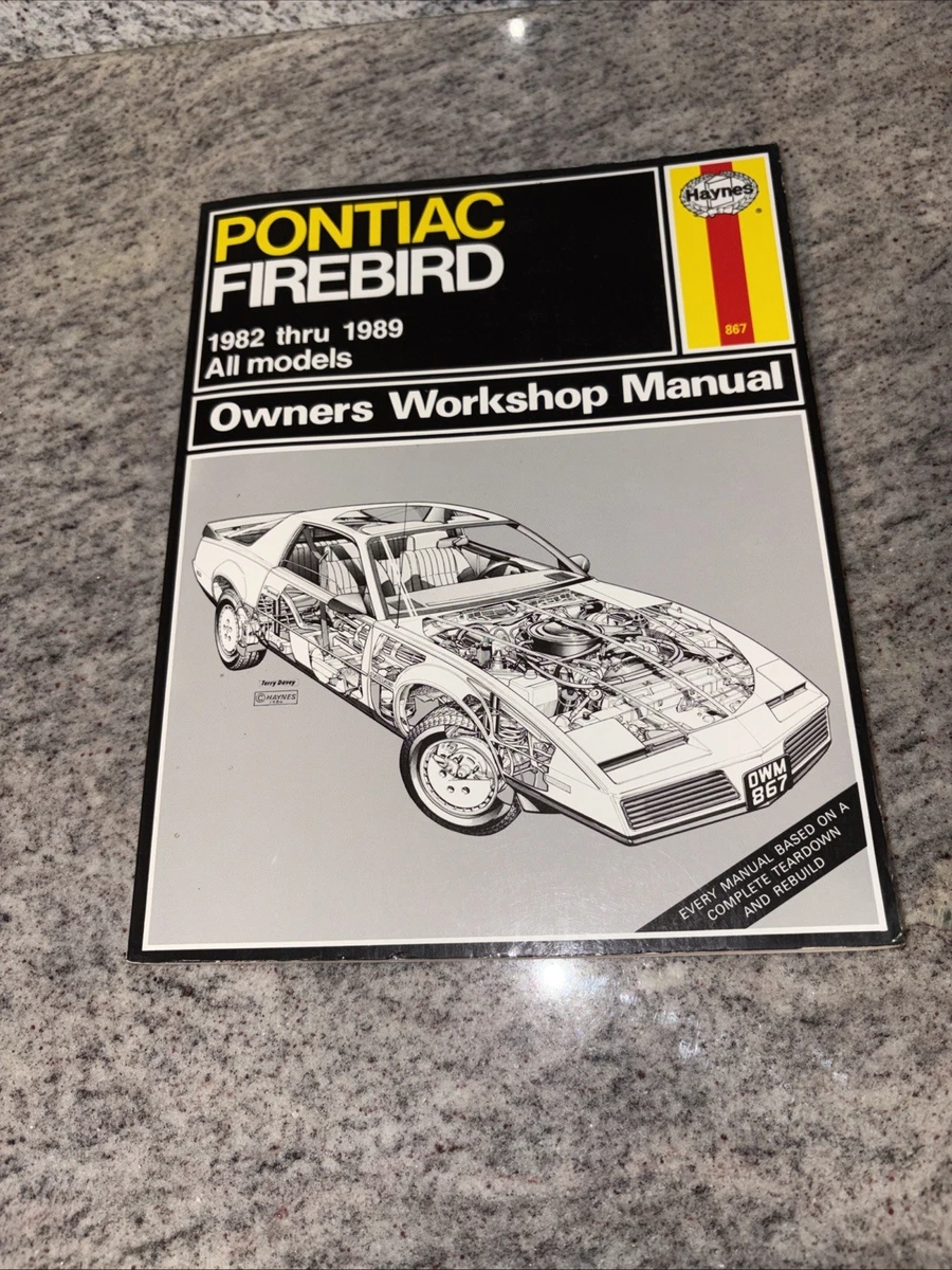 Service & Repair Manuals for Pontiac Firebird for sale | eBay