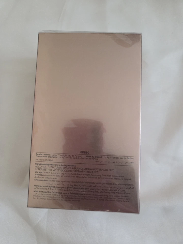Miniso LUCKY 7 Starlight Eu De Parfum Sellado  Foto 3 de 4
