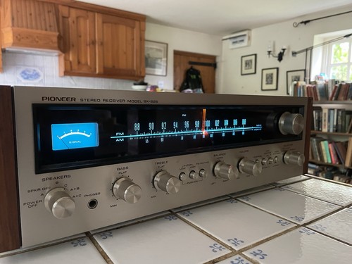 Vintage 70er Jahre Pioneer SX-626 STEREO RECEIVER VERSTÄRKER
