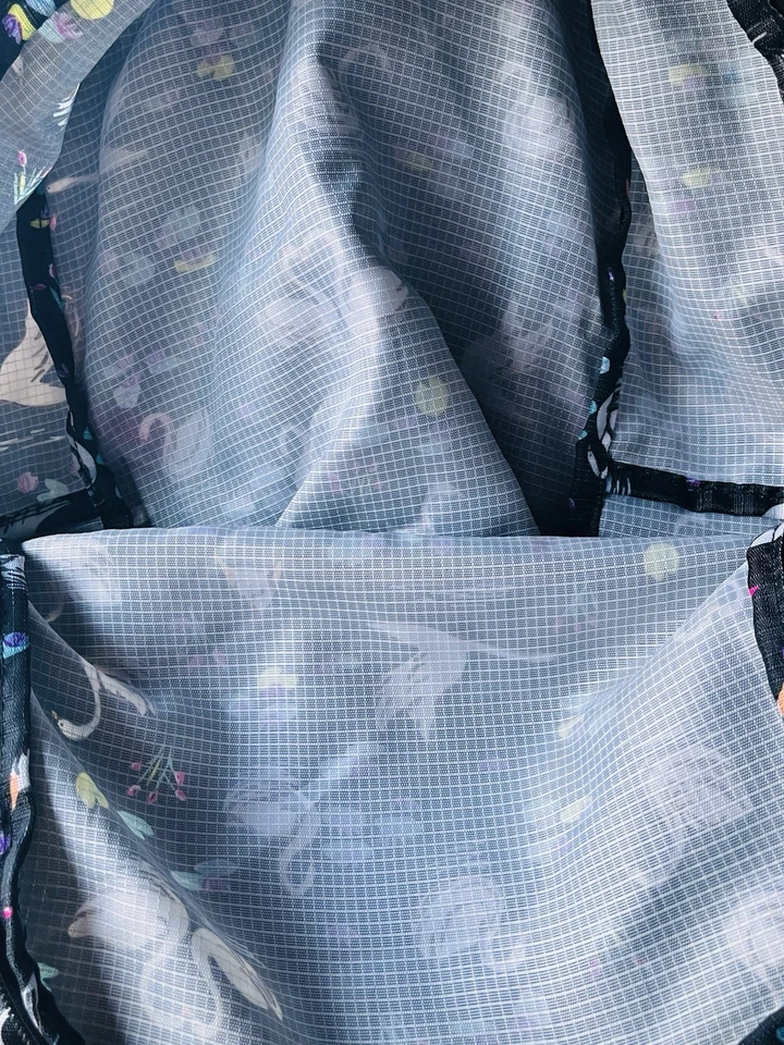 Vera Bradley 可打包大号校园背包天鹅湖黑色 — 第 4/4 张图片