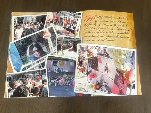 Michael Jackson Tribute Hip Hop Weekly Magazine Special Commemorative Gold Issue - Picture 15 of 15