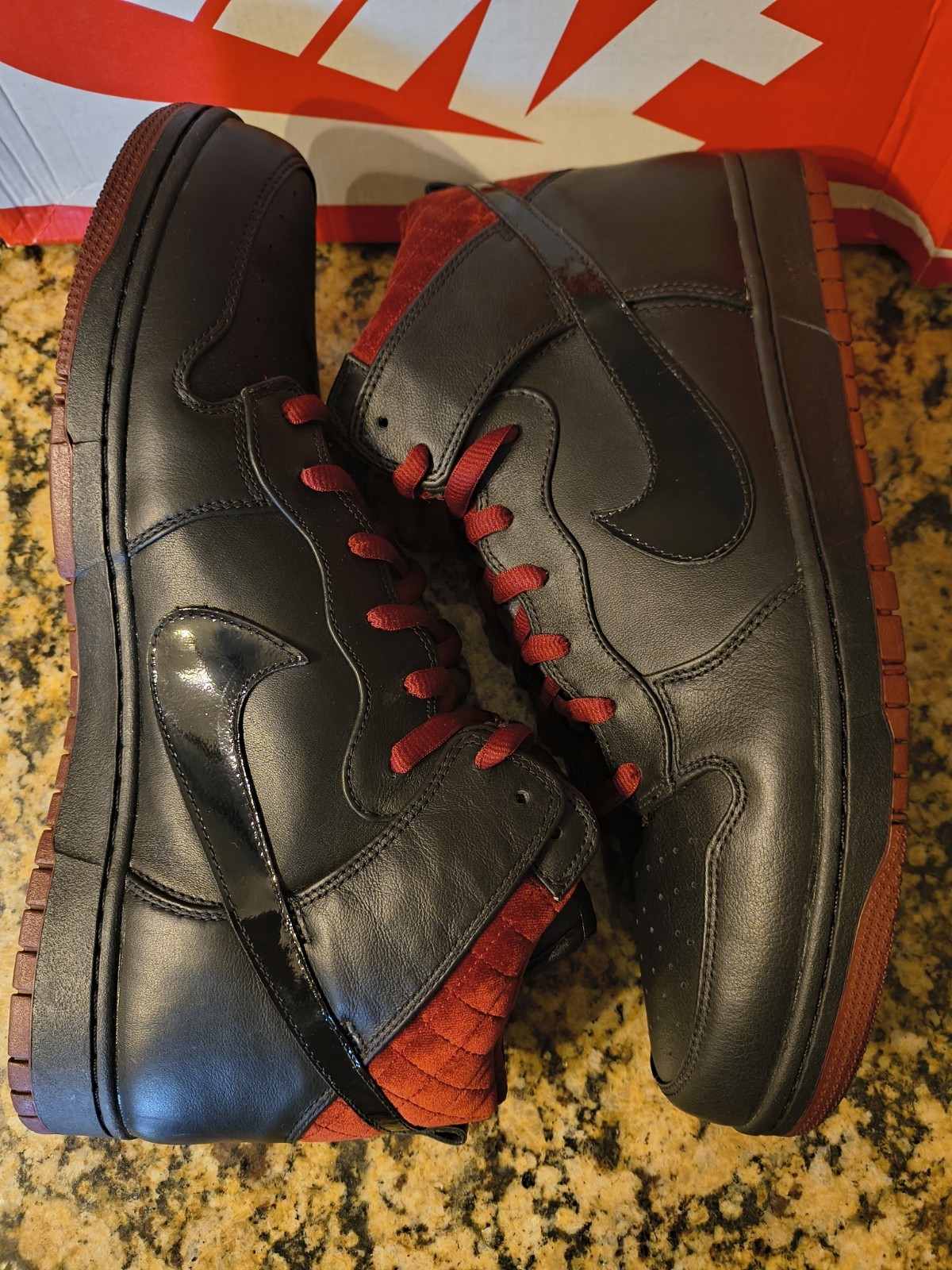 Nike Dunk High Coffin 2015 Size 15 Mens Rare Of Box Fast Shipping image 8