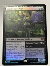 Emeritus of Woe [Foil] #80 Prices | Magic Secrets of Strixhaven | Magic  Cards