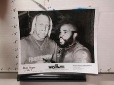 promo photo 1985 WWF World Wrestling Wrestle Mania Hulk Hogan Mr. T Bozell Jacob