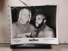 promo photo 1985 WWF World Wrestling Wrestle Mania Hulk Hogan Mr. T Bozell Jacob
