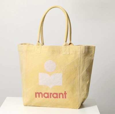 Isabel Marant Ladies tote bag Woman's casual beige authentic Daily Used