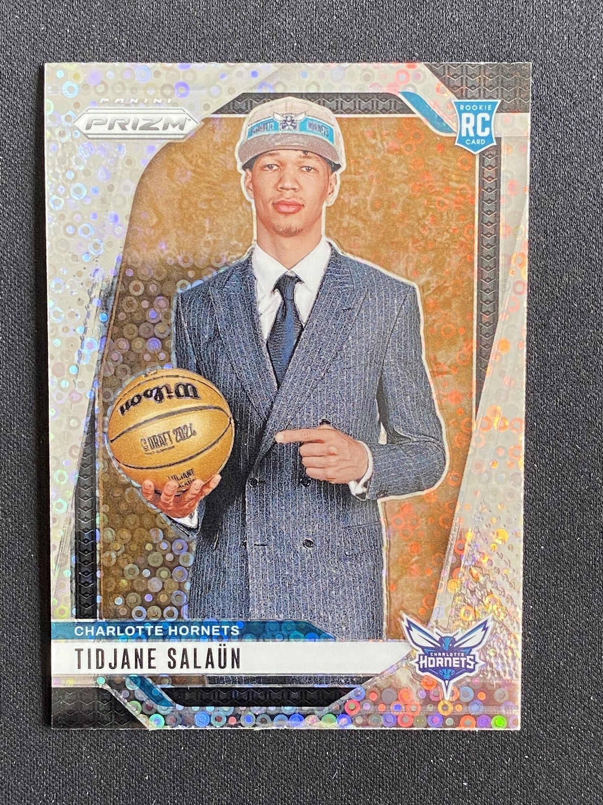 Tidjane Salaun 2024-25 Panini Prizm Silver Fast Break V #262