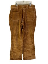 Vintage 60s Streetwear Womens Medium Corduroy Baggy Wide Leg Chino pants