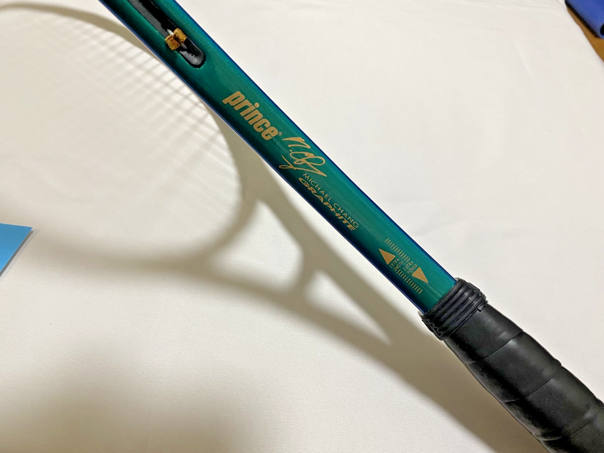 Prince - 中古 テニスラケット プリンス マイケルチャン グラファイト OS (G2)PRINCE MICHAEL CHANG GRAPHITE OS USED PRINCE MICHAEL CHANG GRAPHITE OS long body G2